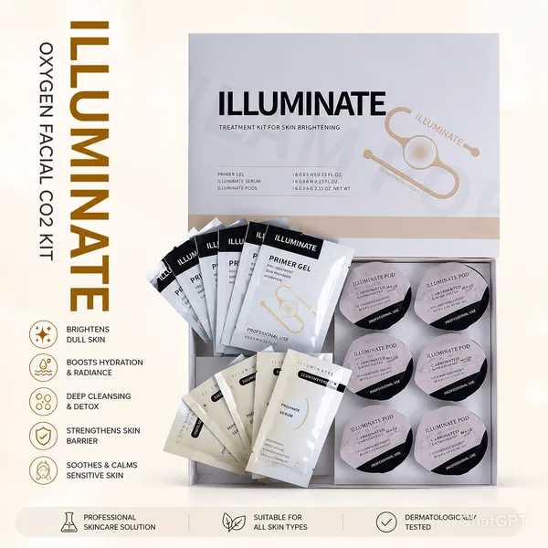 Bounty Bliss Illuminate Oxygen Facial CO2 Mask | Deep Cleansing & Skin Brightening Facial Treatment — photo 3