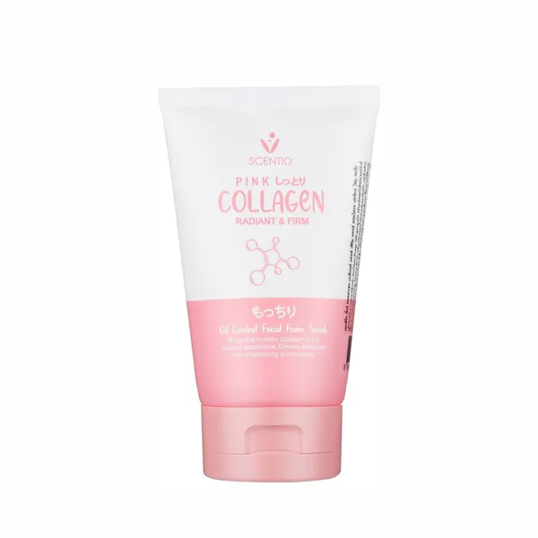 Bounty Bliss SCENTIO Pink COLLAGEN 100ML  for OIL CONTROL & Acne Face wash that contains Soft scrubs that removes the oil from your skin. Organic, SLS & Paraben Free. — photo 1