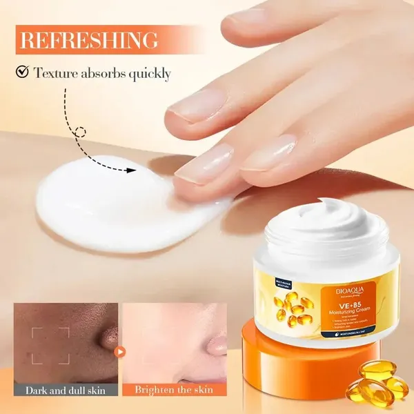Bounty Bliss Bioaqua Vs + B5 Moisturizing Cream | Deep Hydration & Skin Repair | Vitamin B5 Enriched Face Cream For Soft, Smooth & Glowing Skin | Suitable For All Skin Types — photo 4