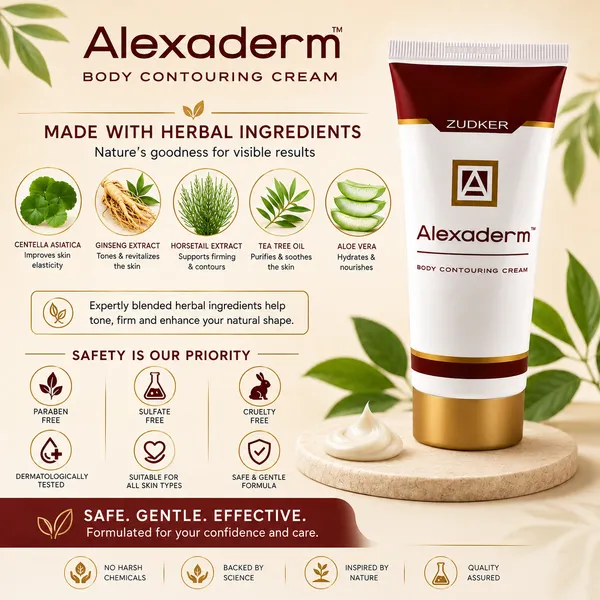 Bounty Bliss Alexaderm Breast Size Reduction Cream 35ml for natural breast firming and size control. Helps reduce excess fat, tighten skin, and improve breast shape safely — photo 4