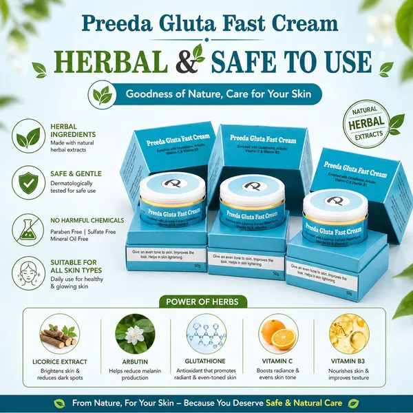 Bounty Bliss Preeda Gluta Fast Cream Brightening Original 3 Combo with Security Seal & Code — photo 2