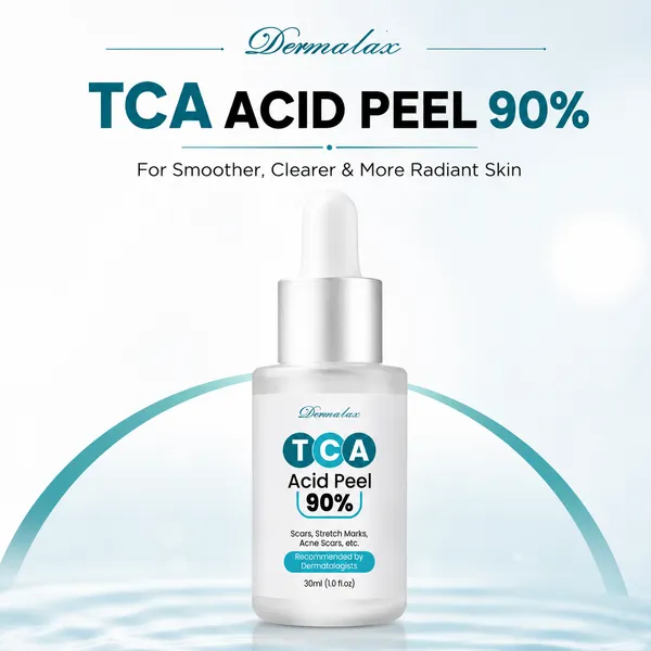 Bounty Bliss Dermalax TCA Peel 90%  Professional Deep Exfoliating Radiance Chemical Peel 30 ml — photo 1