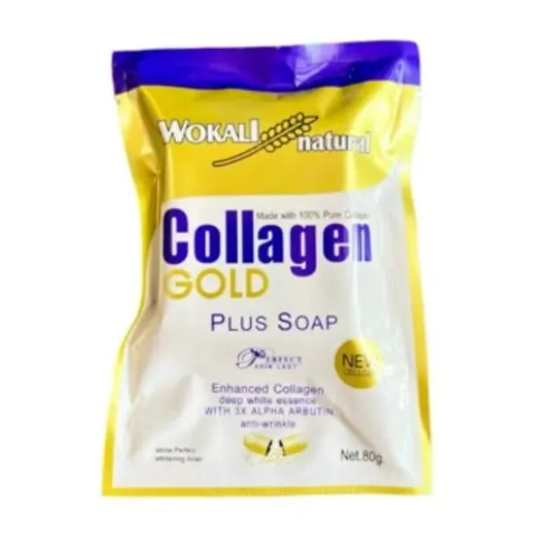 Bounty Bliss Collagen Gold Plus Soap for Skin Brightening & Anti-Aging Care | Deep Cleansing, Moisturizing & Skin Firming Bath Soap | Suitable for All Skin Types | 100g — photo 1