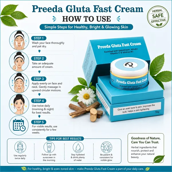 Bounty Bliss Preeda Gluta Fast Cream Brightening Original 3 Combo with Security Seal & Code — photo 3