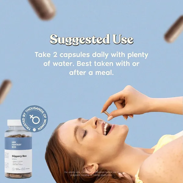 Bounty Bliss HER FANTASY BOX 60 CAPSULES  Tightening - Instant Tightener Rejuvenation Intimate Femine Firming — photo 4