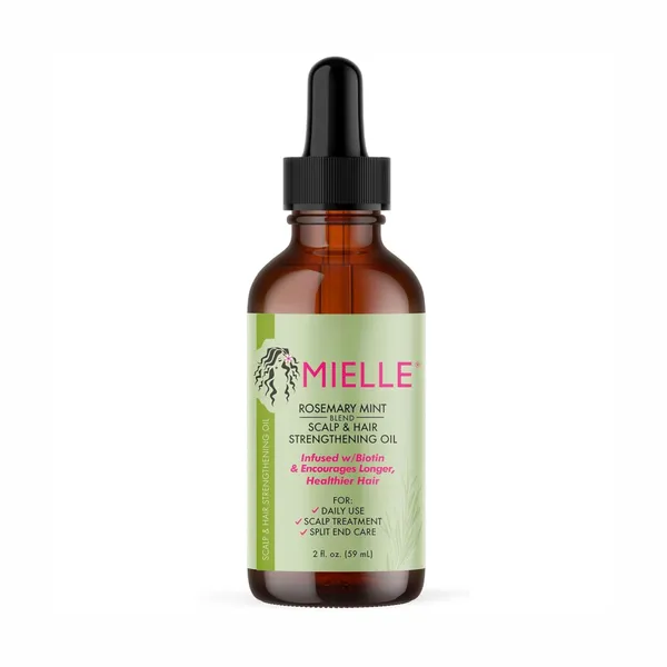 Bounty Bliss Mielle Natural Rosemary Mint Scalp & Hair Strengthening Oil – Nourishing, Revitalizing Hair Treatment for Growth & Scalp Health 59 ML — photo 1