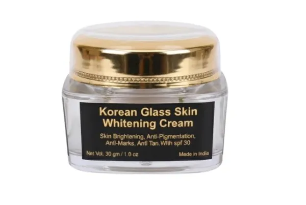 Bounty Bliss Glass Skin Whitening Cream 30gm | Brightening & Hydrating Face Cream | Glow Boosting Moisturizer for Smooth, Radiant & Even Skin Tone | Suitable for All Skin Types — photo 1