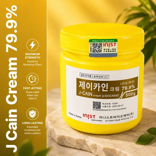 Bounty Bliss J Cain Numbing Cream 79.9% Extra Strength Pain Relief Cream | Fast Acting Topical Anesthetic for Tattoo, Waxing, Piercing & Laser Treatment — photo 3