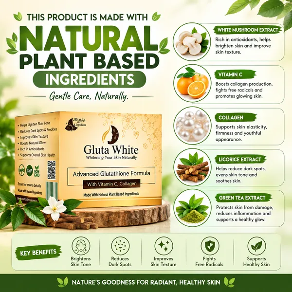 Bounty Bliss Gluta White Advanced Glutathione Skin Whitening Night Cream 30g | Brightening & Dark Spot Reduction | Hydrating Overnight Repair Cream | Even Skin Tone & Radiant Glow | For All Skin Types — photo 4