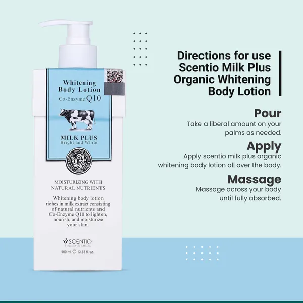 Bounty Bliss Scentio Milk Plus Body Lotion With Co Enzyme Q10 400 Ml — photo 2