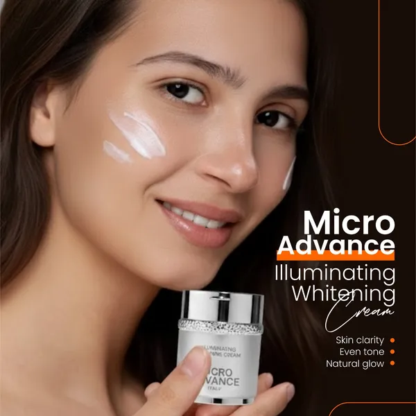 Bounty Bliss Micro Advance Italy Illuminating & Brightening Glutathione PDRN Cream for Radiant Skin, Hydrating & Skin Tone Face Moisturizer, Suitable for All Skin Types — photo 5