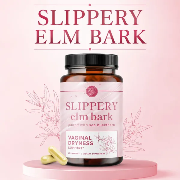 Bounty Bliss SLIPPERY ELM BARK VAGINAL 60 CAPSULES - Instant Tightener Rejuvenation Intimate Femine Firming — photo 1