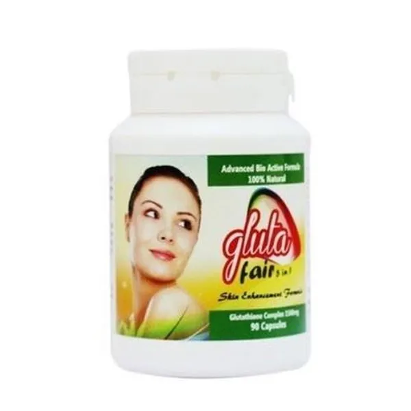 Bounty Bliss Gluta Fair 5-in-1 Skin Whitening Capsules | Glutathione, Vitamin C & Collagen Blend | Skin Brightening, Anti-Pigmentation & Glow Support | 90 Capsules — photo 2