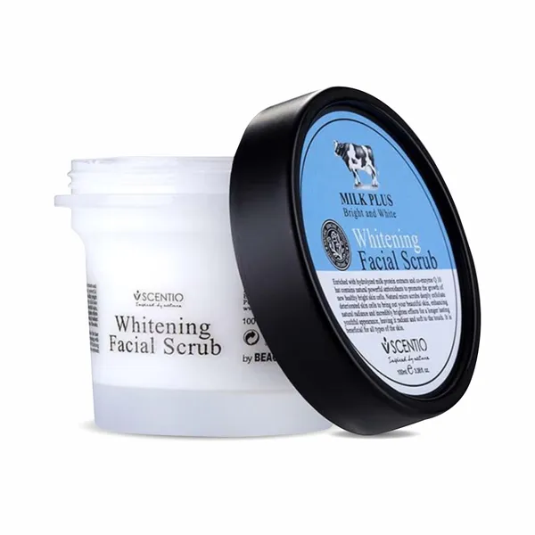 Bounty Bliss Scentio Milk Plus Organic Whitening Facial Mask 100 ML (Made In Thailand) — photo 1