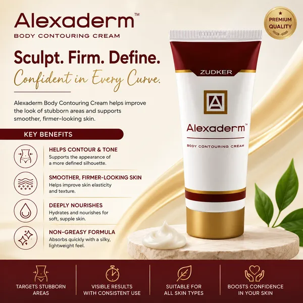 Bounty Bliss Alexaderm Breast Size Reduction Cream 35ml for natural breast firming and size control. Helps reduce excess fat, tighten skin, and improve breast shape safely — photo 2