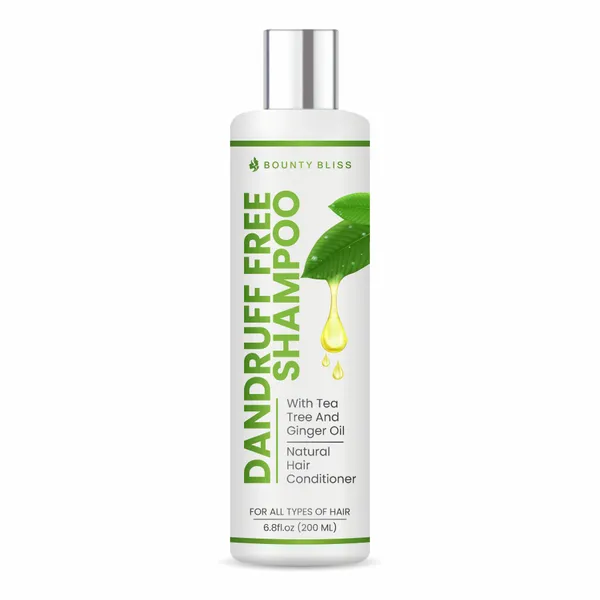Bounty Bliss Dandruff Free Shampoo With Tea Tree And Ginger Oil