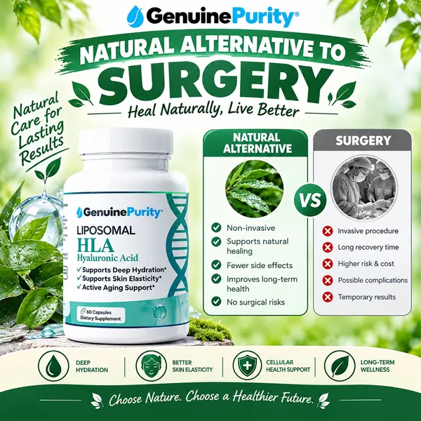 Bounty Bliss Genuine Purity Liposomal HLA Hyaluronic Acid  60 capsules — photo 3