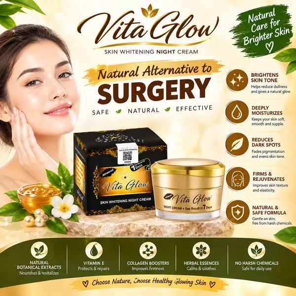 Bounty Bliss Advance Vita Glow Night Cream | Deep Hydration & Radiance-Boosting Formula for Soft, Even-Toned Skin | 30g — photo 4