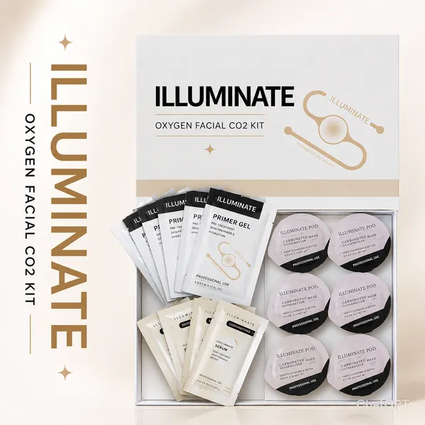 Bounty Bliss Illuminate Oxygen Facial CO2 Mask | Deep Cleansing & Skin Brightening Facial Treatment — photo 1
