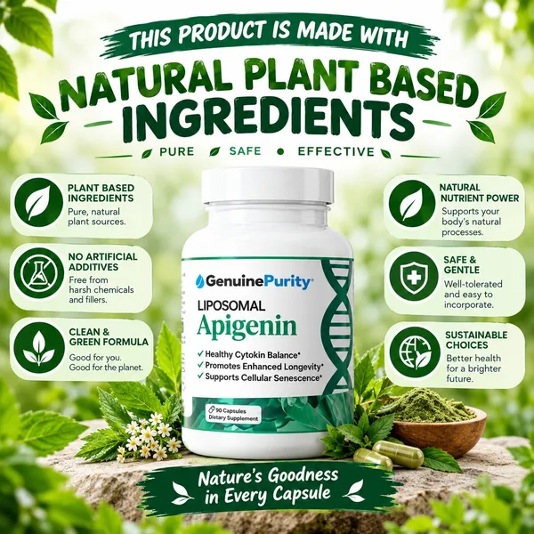 Bounty Bliss Genuine Purity Liposomal Apigenin  60 capsules — photo 3