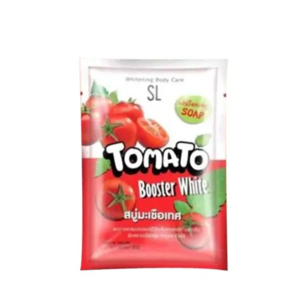Bounty Bliss Tomato Booster White Soap for Skin Brightening & Tan Removal | Deep Cleansing & Glow Enhancing Bath Soap | Suitable for All Skin Types | 100g — photo 1