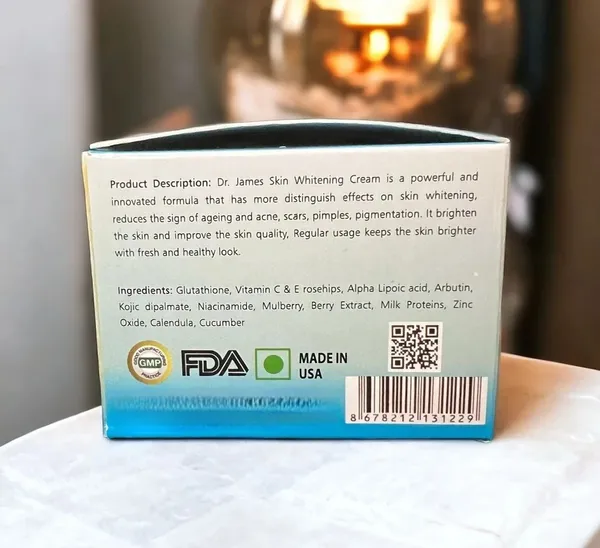 Bounty Bliss Dr James Glutathione Skin Whitening Night Cream | Even-Looking Skin | 30g — photo 3