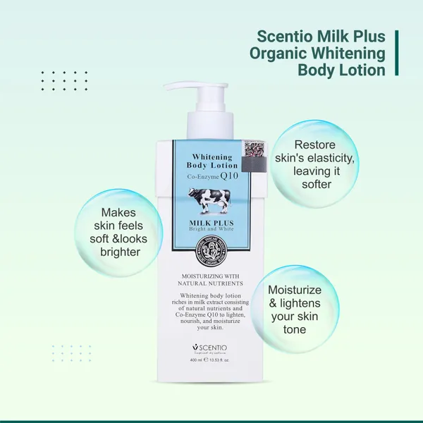 Bounty Bliss Scentio Milk Plus Body Lotion With Co Enzyme Q10 400 Ml — photo 4