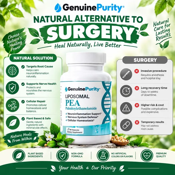 Bounty Bliss Genuine Purity Liposomal PEA Palmitoylethanolamide  60 capsules — photo 2