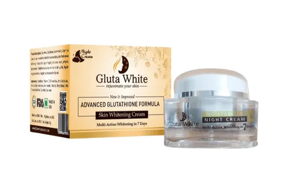 Bounty Bliss Gluta White Advanced Glutathione Skin Whitening Night Cream 30g | Brightening & Dark Spot Reduction | Hydrating Overnight Repair Cream | Even Skin Tone & Radiant Glow | For All Skin Types — photo 3
