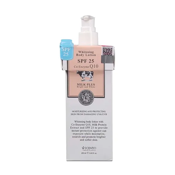 Bounty Bliss Scentio Milk Plus Organic Body Lotion Extra SPF25 250ML — photo 1