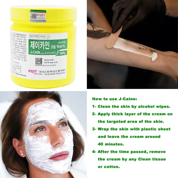 Bounty Bliss J-Cain  Numbing Cream 15.6% Maximum Strength | Fast Acting Topical Anesthetic Cream for Pain Relief | Long Lasting Numb Effect for Skin — photo 3
