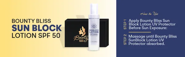 Bounty Bliss Sun Block Lotion SPF 50
