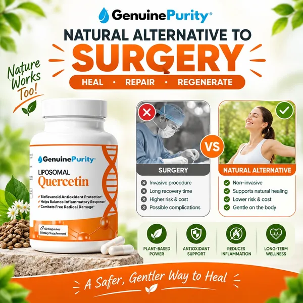 Bounty Bliss Genuine Purity Liposomal Quercetin  60 capsules — photo 4