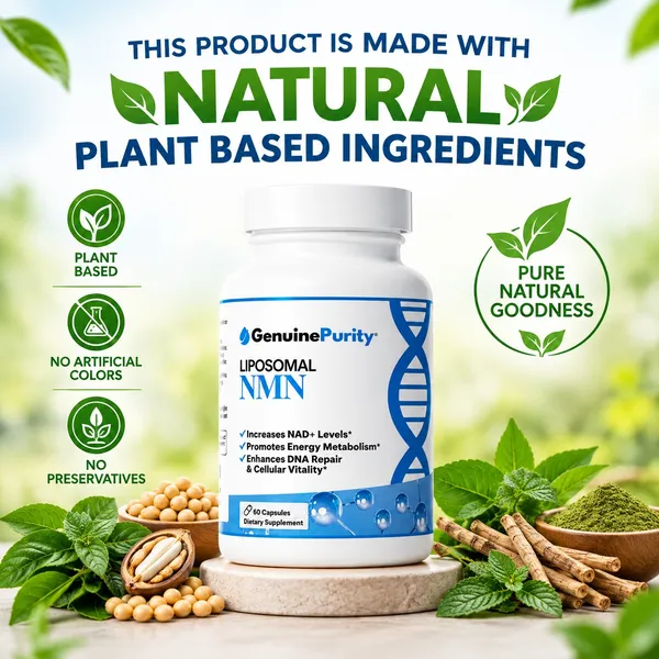Bounty Bliss Genuine Purity Liposomal NMN 60 capsules — photo 2